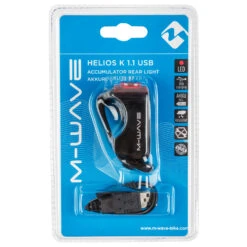 M-Wave Helios K 1.1 USB Rücklicht - Tail Light