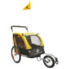 M-Wave Stalwart Kid 3in1 - Child Trailer -VeloGear Shop m wave stalwart kid 3in1 child trailer