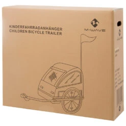 M-Wave Stalwart Kid Easy Steel Frame - Child Trailer -VeloGear Shop m wave stalwart kid easy steel frame child trailer detail 3